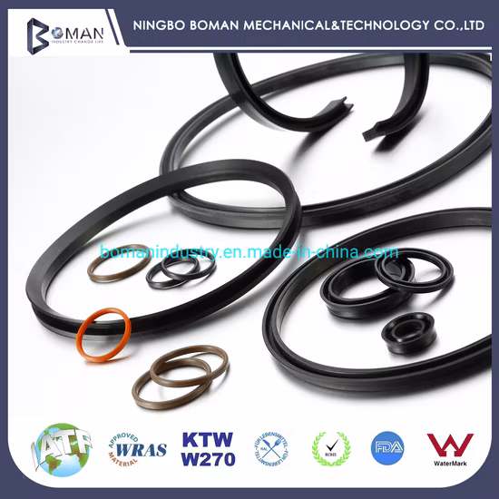 O-ring certificato RoHS Personalizza il paraolio della guarnizione del motociclo della parte auto in gomma stampata